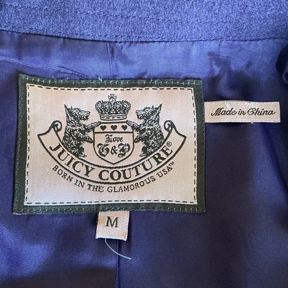 ❌SOLD❌ Juicy Couture Wool Peacoat - Picture 6 of 7